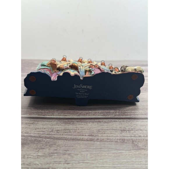 Jim Shore 2014 "The Nativity Story" Storybook Bethlehem Christmas NIB RETIRED - Picture 8 of 17